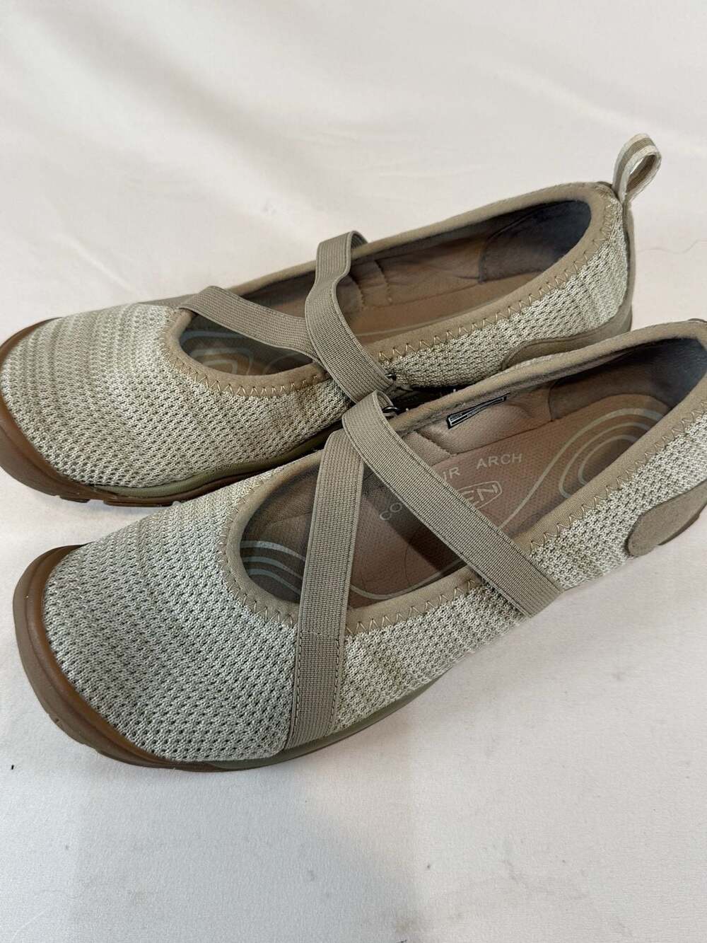 Keen Womens Hush Knit MJ CNX Mary Jane Shoes Crunchy Outdoorsy Minimalist Normco